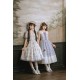Miss Point Goose's Flower Basket Square Collar JSK(Reservation/3 Colours/Full Payment Without Shipping)